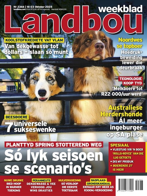 Title details for Landbouweekblad by Media 24 Ltd - Available